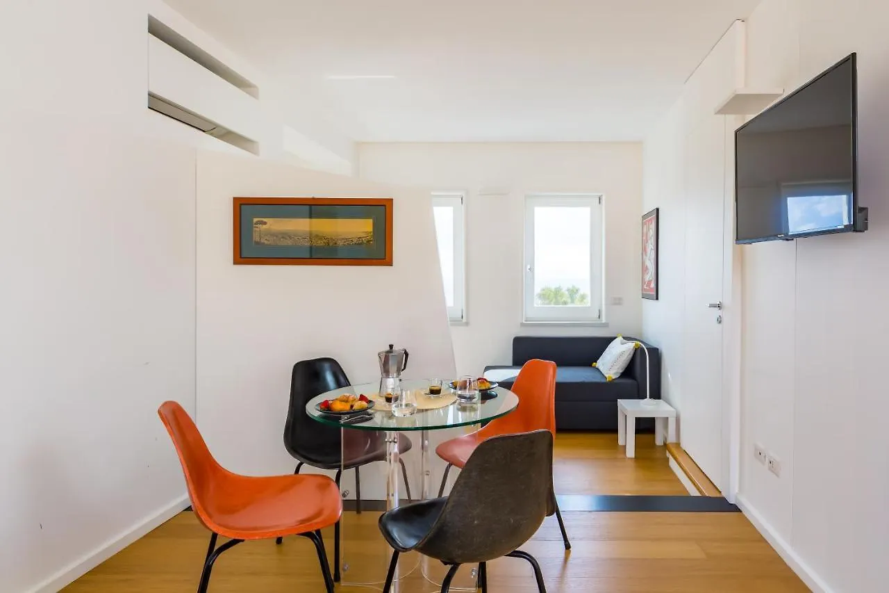Seaview Terrace 360°& Elegant Loft Apartamento Nápoles