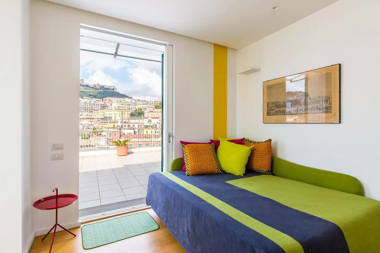Seaview Terrace 360°& Elegant Loft Apartamento Nápoles