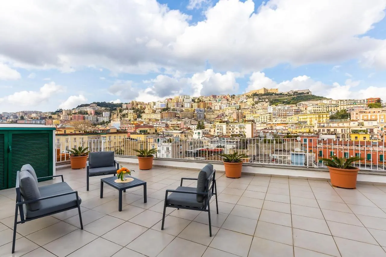 Seaview Terrace 360°& Elegant Loft Apartment Naples