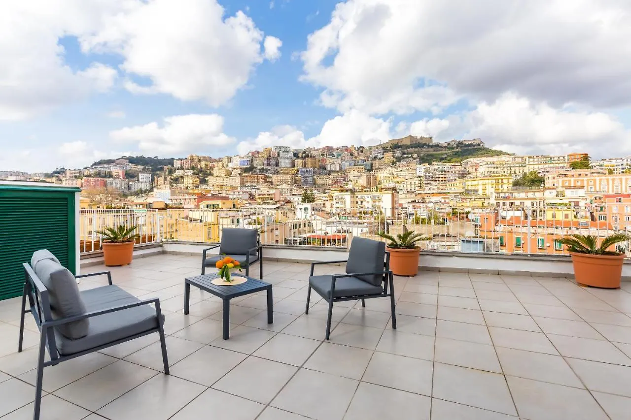 Seaview Terrace 360°& Elegant Loft Apartamento Nápoles