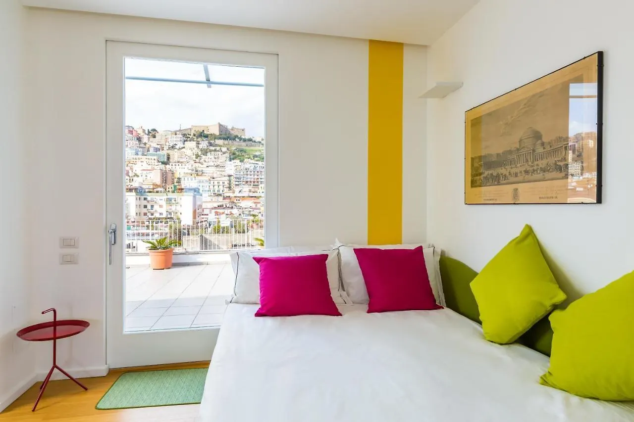 Seaview Terrace 360°& Elegant Loft Apartment Naples