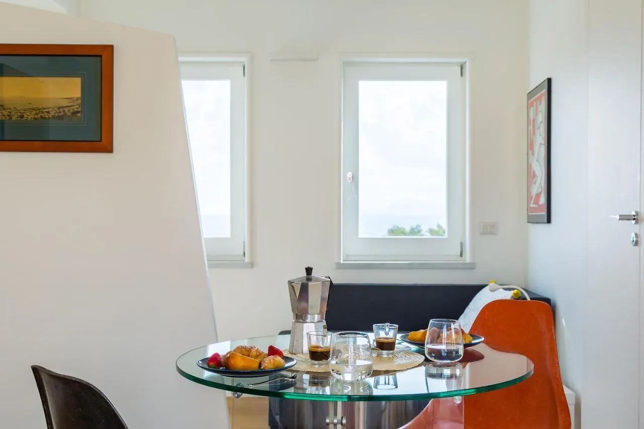 Seaview Terrace 360°& Elegant Loft Apartment Naples