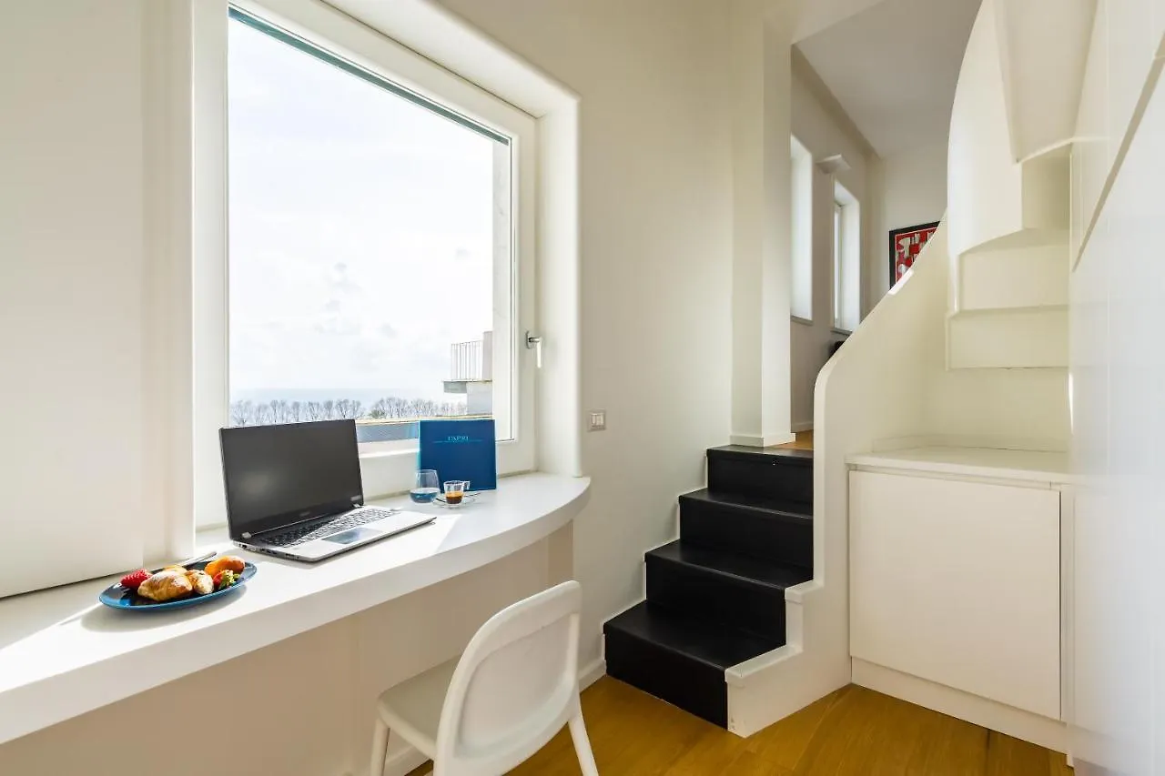 Seaview Terrace 360°& Elegant Loft Apartment Naples