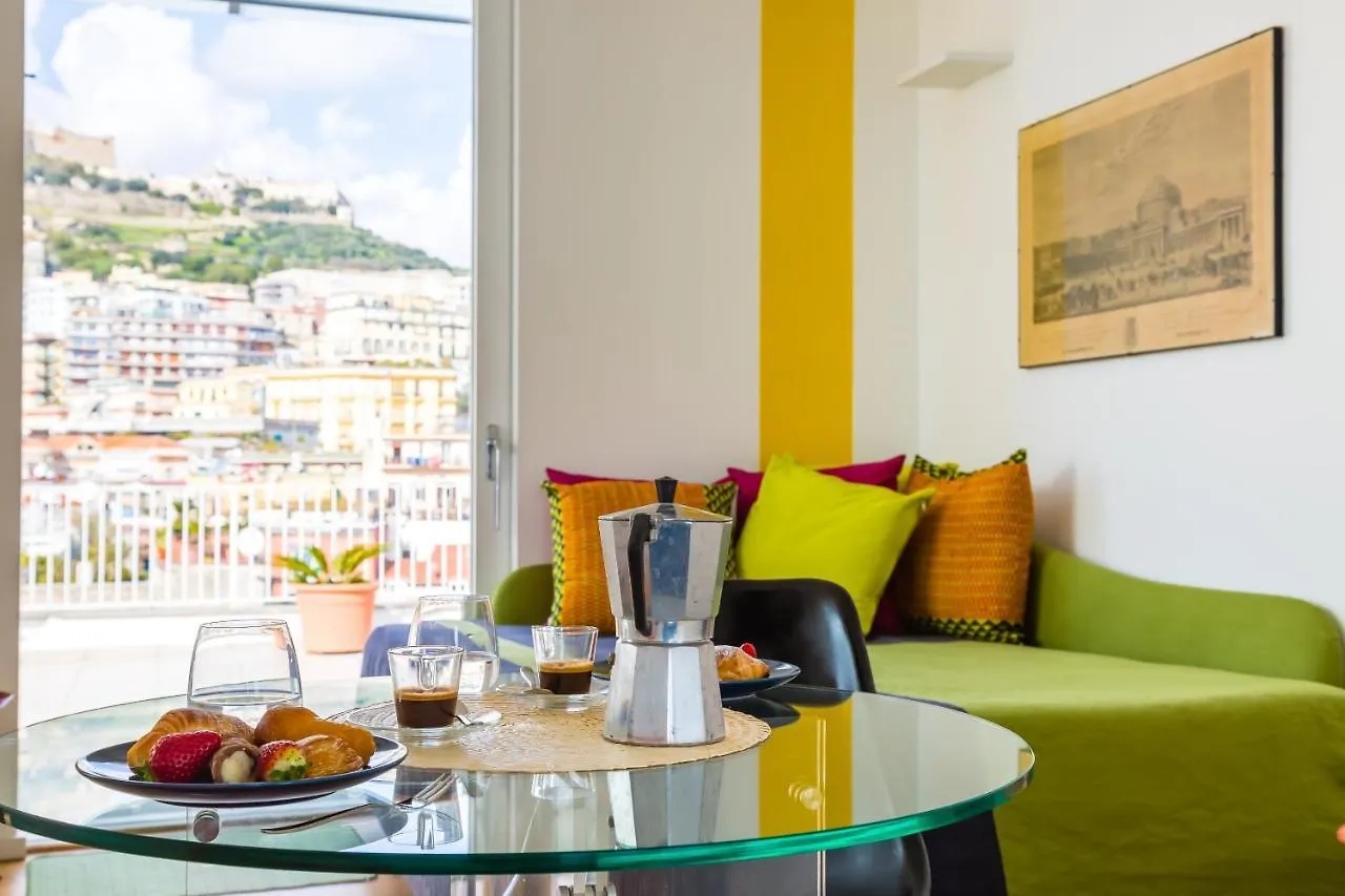Seaview Terrace 360°& Elegant Loft Apartment Naples