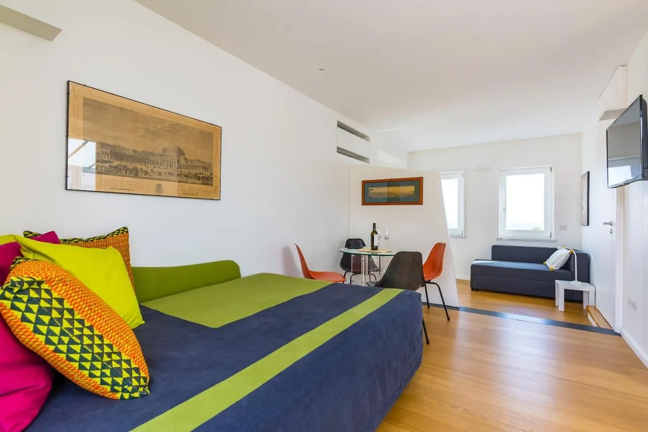 Seaview Terrace 360°& Elegant Loft Apartment Naples