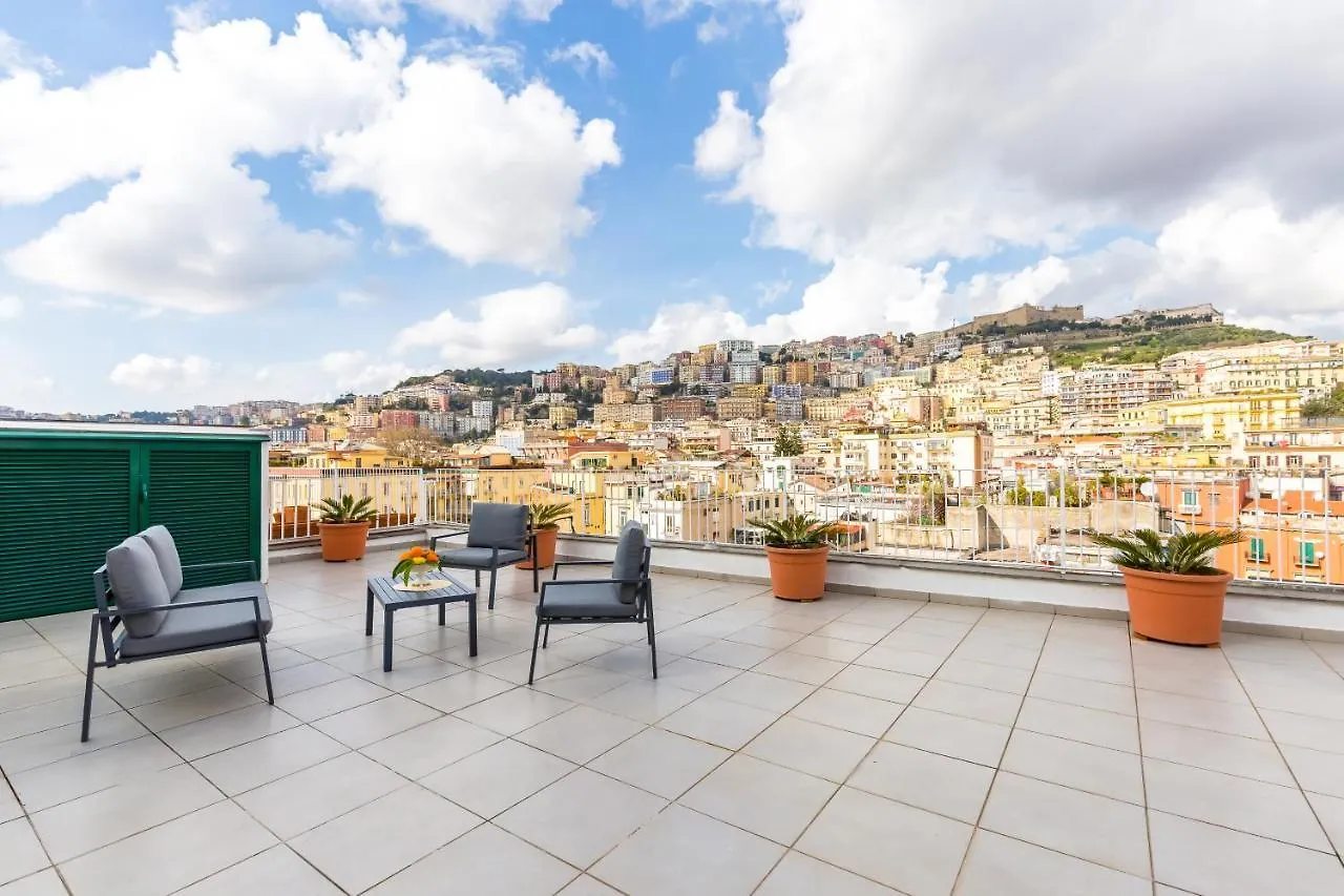 Seaview Terrace 360°& Elegant Loft Apartment Naples